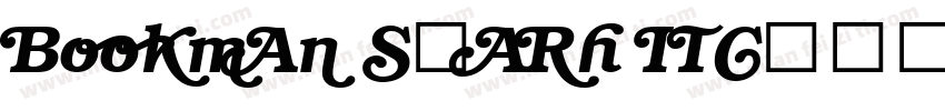 Bookman Swash ITC字体转换